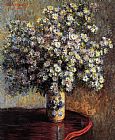 Claude Monet Asters painting